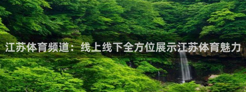 江苏体育频道：线上线下全方位展示江苏体育魅力