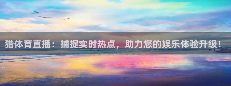 猎体育直播：捕捉实时热点，助力您的娱乐体验升级！